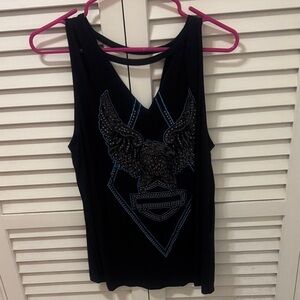 Black Graphic Tank Top Harley-Davidson